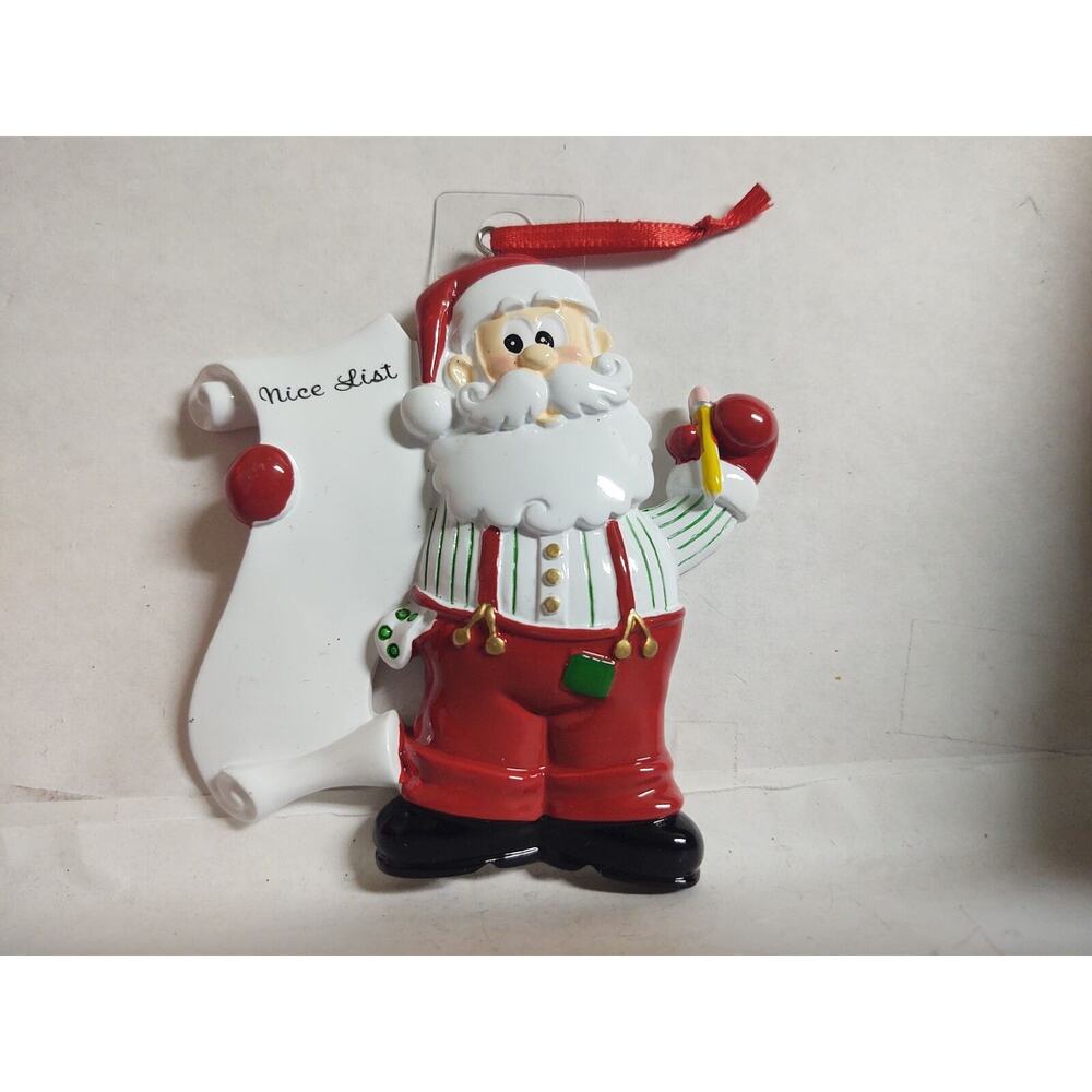 Santa's Nice List Ornament by PolarX